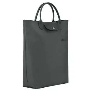 Longchamp Le Pliage Green Tote Bag M Graphite